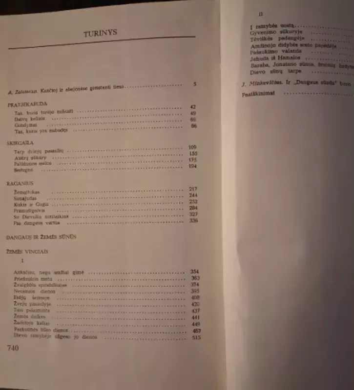 Dangaus ir žemės sūnūs - Vincas Krėvė, knyga 3