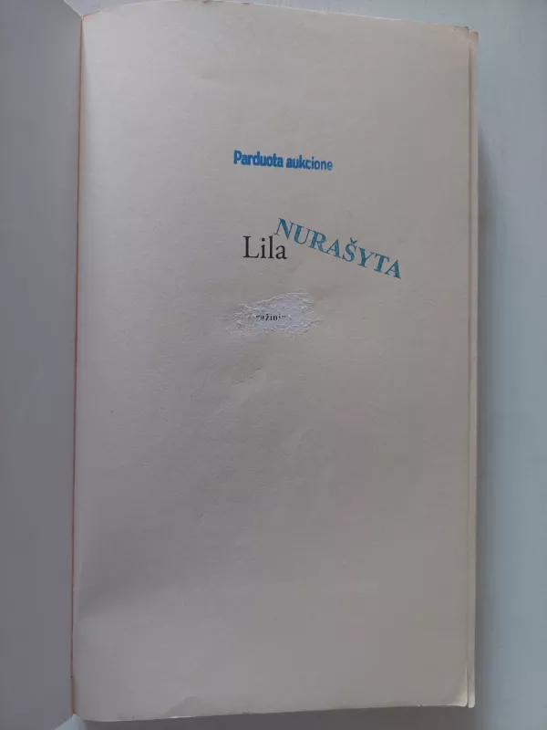 Lila - Marek Halter, knyga 3