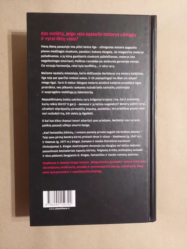 Miegančiosios gražuolės - Stephen & Owen King, knyga 3