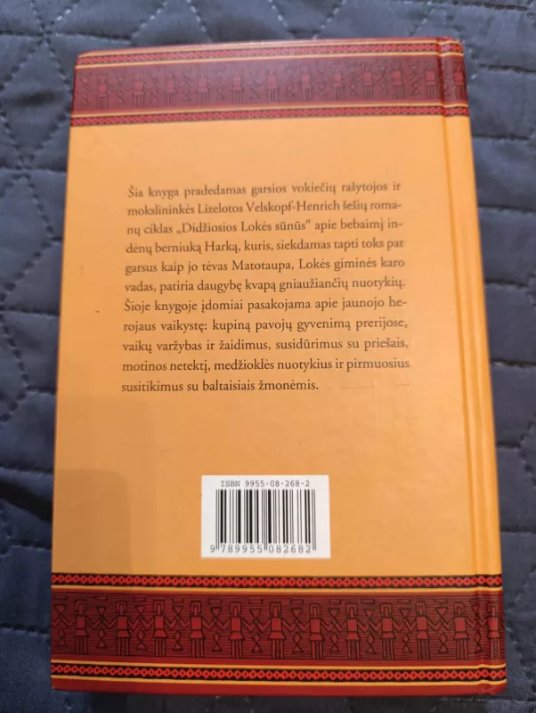 Didžiosios lokės sūnūs. Harka - Liselotte Welskopf-Henrich, knyga 3