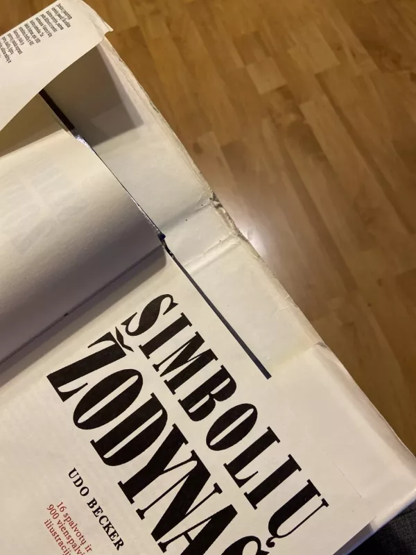 Simbolių žodynas - Udo Becker, knyga 4