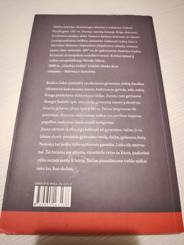 Realusis laikas - Gabriel Barylli, knyga 3