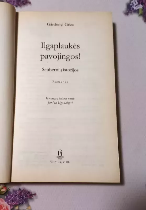 Ilgaplaukės pavojingos - Gardonyi Geza, knyga 3