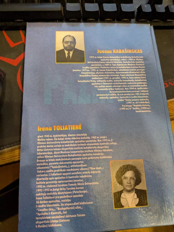 Pažintis su auditu - J. Kabašinskas, I.  Toliatienė, knyga 3