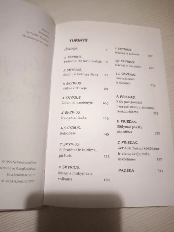 Ką veikti su mažyliais? - Trish Kuffner, knyga 4