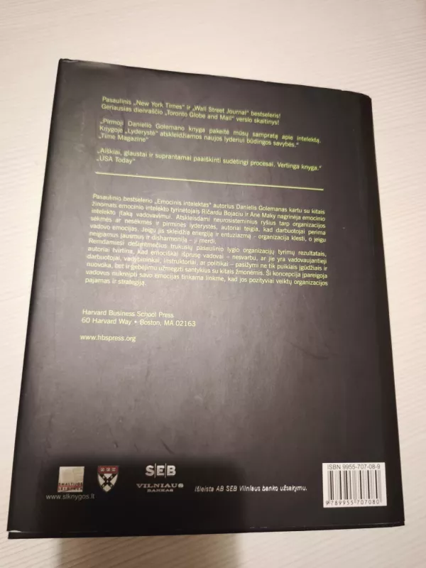 Lyderystė. Kaip vadovauti pasitelkiant emocinį intelektą - R. Boyatzis, ir kiti , knyga 3