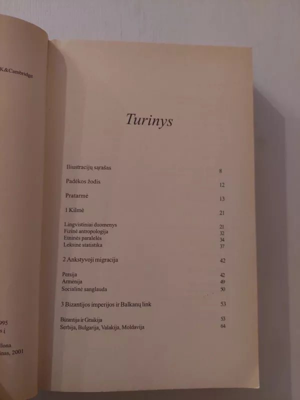 Čigonai - A. Fraser, knyga 4