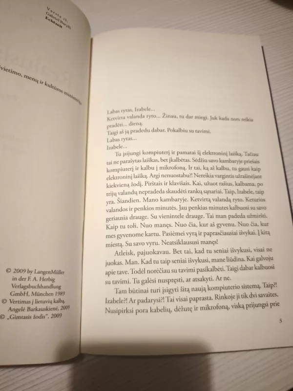 Realusis laikas - Gabriel Barylli, knyga 4