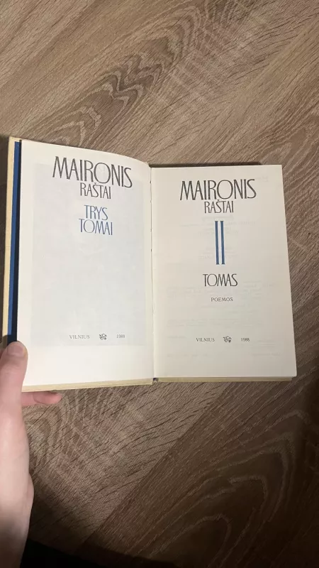 Maironis raštai II tomas -  Maironis, knyga 3