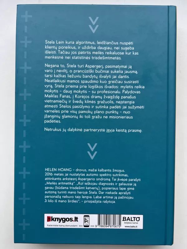 Meilės aritmetika - Helen Hoang, knyga 3