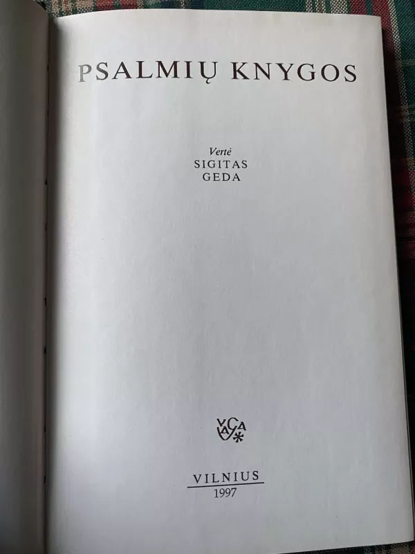 Psalmių knygos - Autorių Kolektyvas, knyga 4