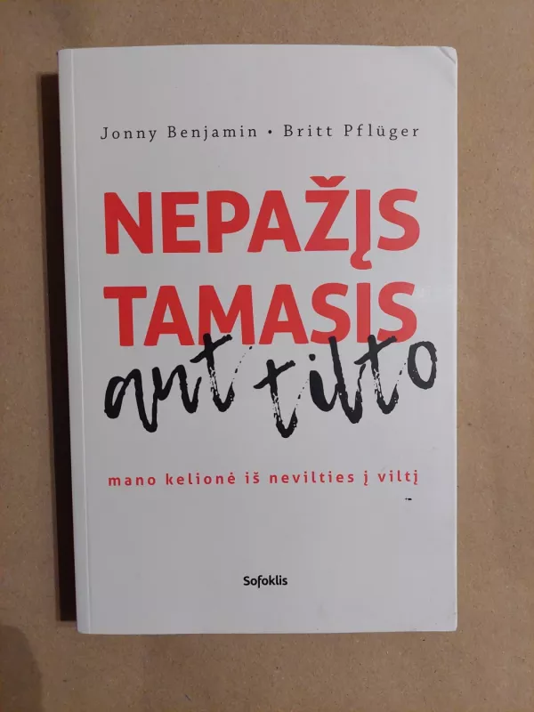 Nepažįstamasis ant tilto - Jonny Benjamin Britt Pflüger, knyga 2