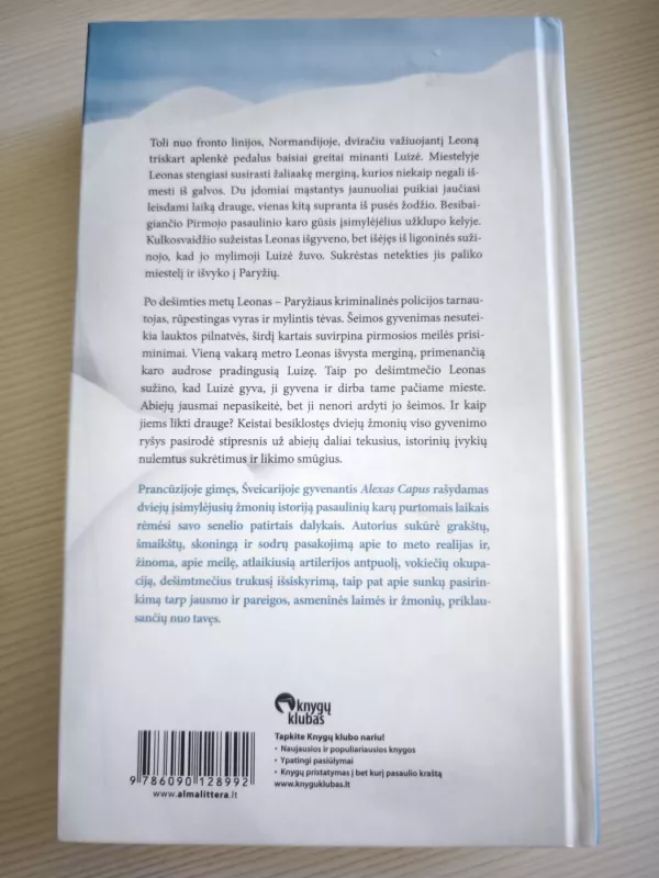 Istorija apie Leoną ir Luizę - Alex Capus, knyga 4