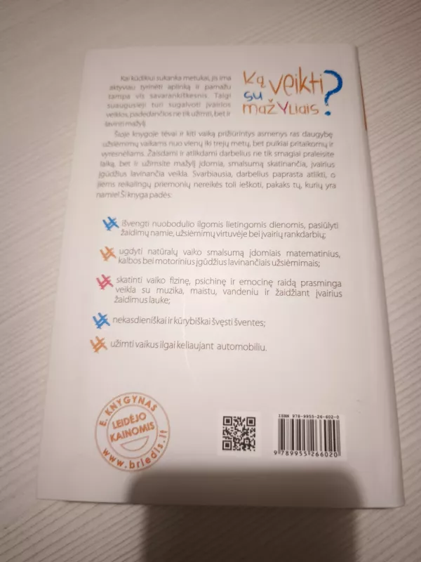 Ką veikti su mažyliais? - Trish Kuffner, knyga 3