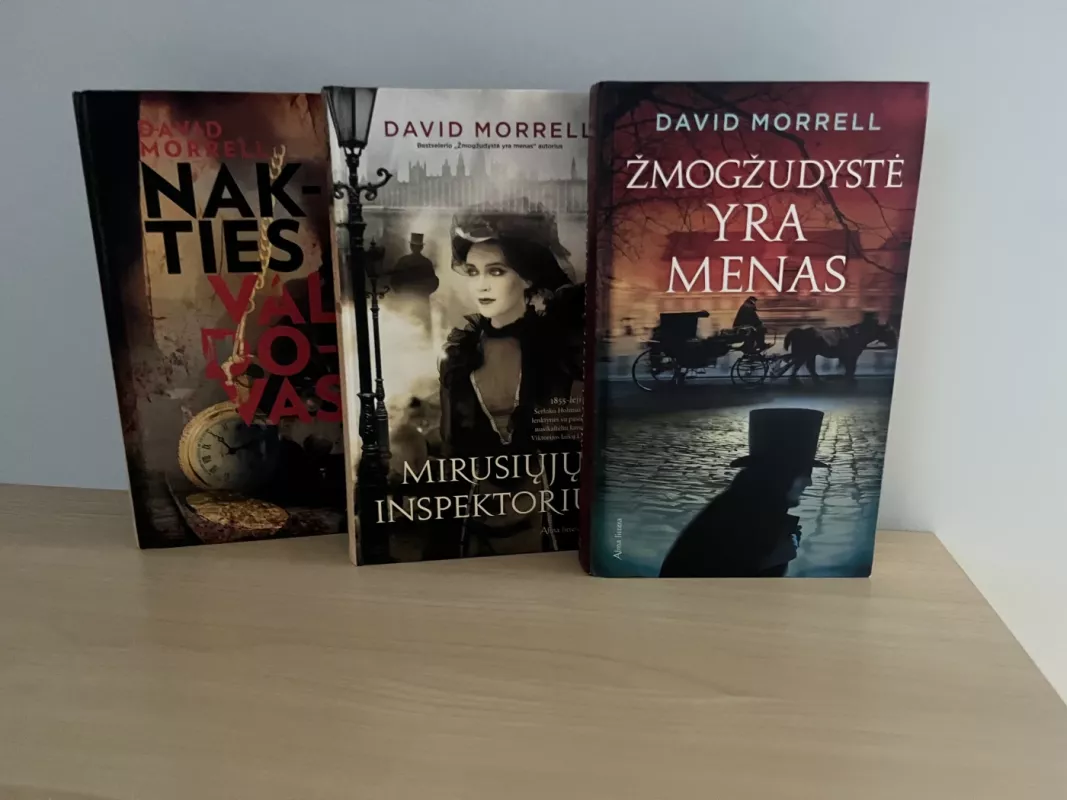 Žmogžudystė yra menas - David Morrell, knyga 2