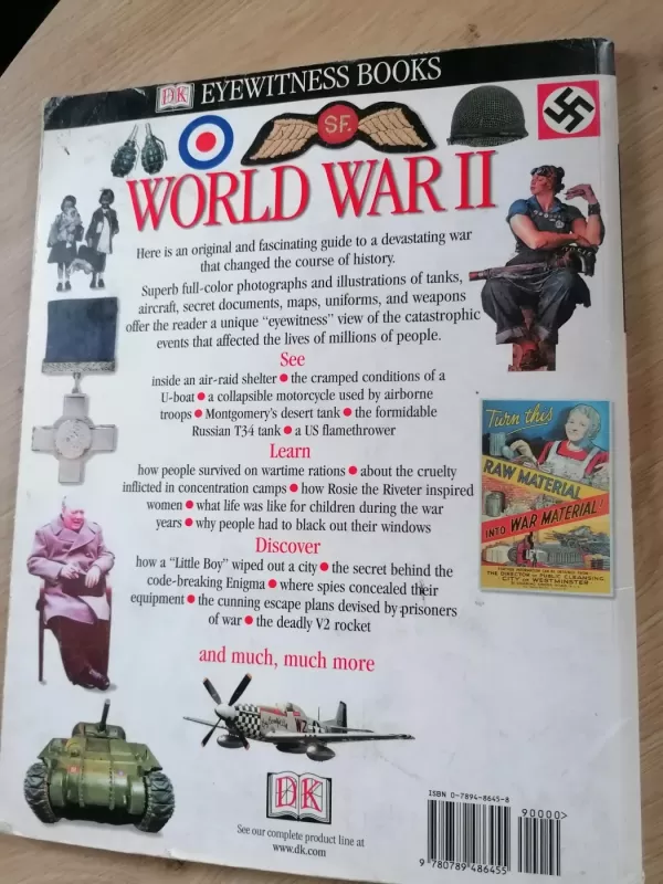 Combat Aircraft of World War II - Robert Jackson, knyga 6