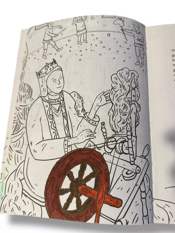 Karalius Mindaugas. Spalvinimo knyga - Gediminas Kulikauskas, knyga 4