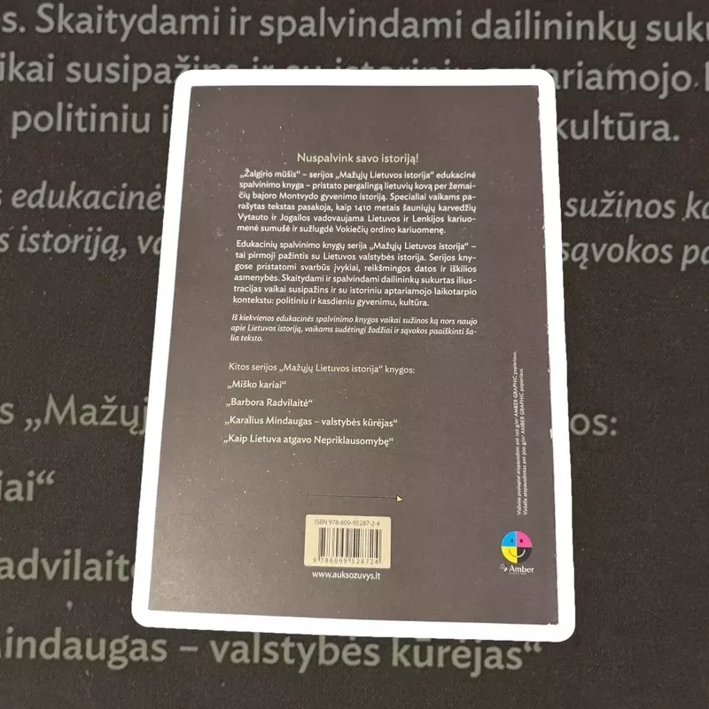 Žalgirio mūšis. Spalvinimo knyga - Autorių Kolektyvas, knyga 3