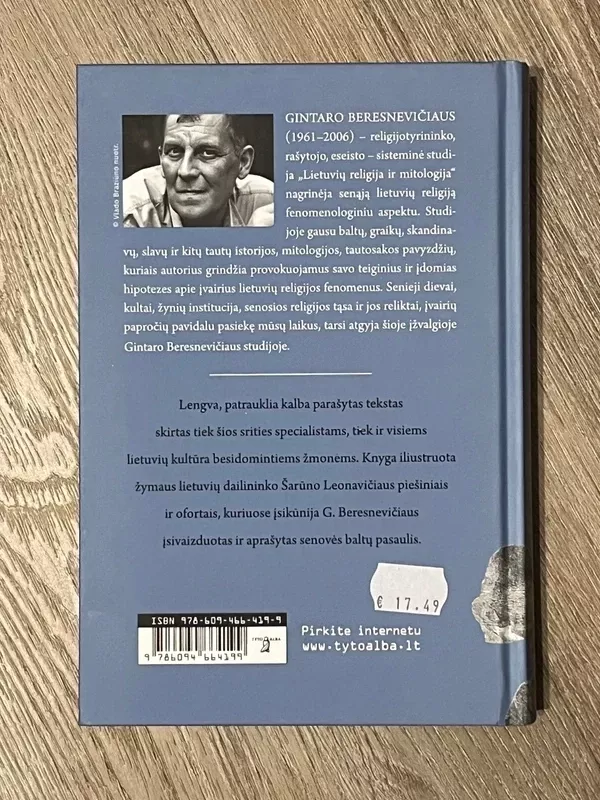 Lietuvių religija ir mitologija - Gintaras Beresnevičius, knyga 4