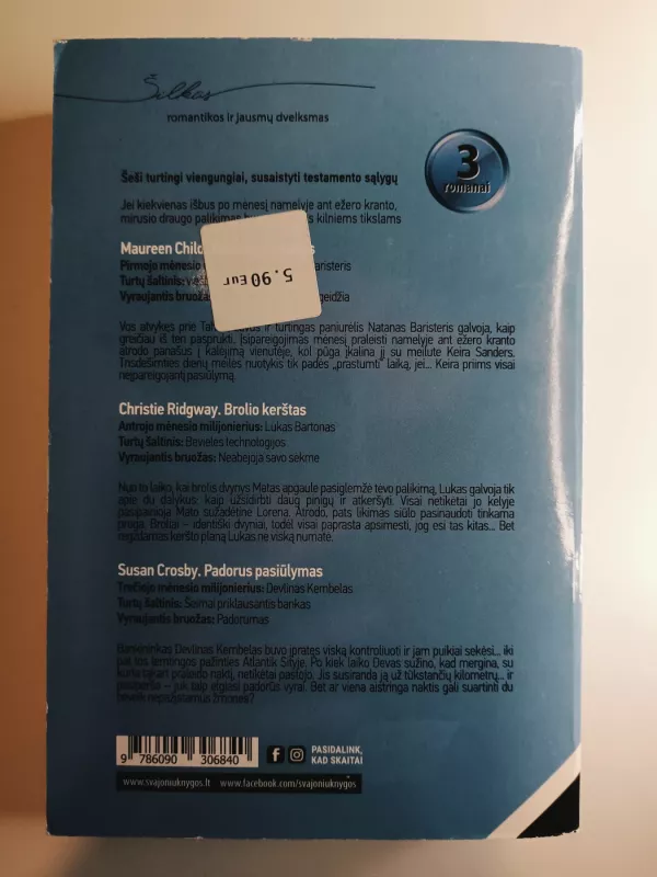 Mėnesio milijonierius, 1 knyga - Autorių Kolektyvas, knyga 3