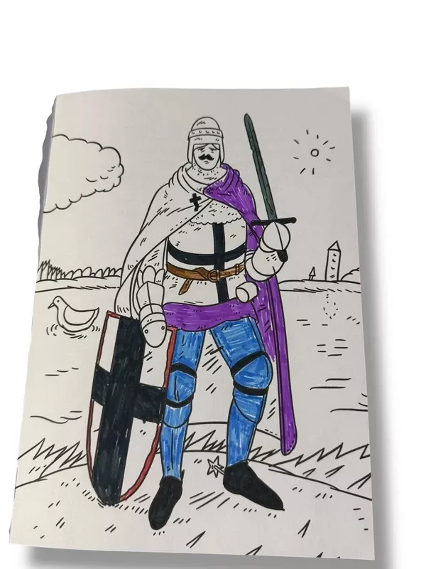 Žalgirio mūšis. Spalvinimo knyga - Autorių Kolektyvas, knyga 4