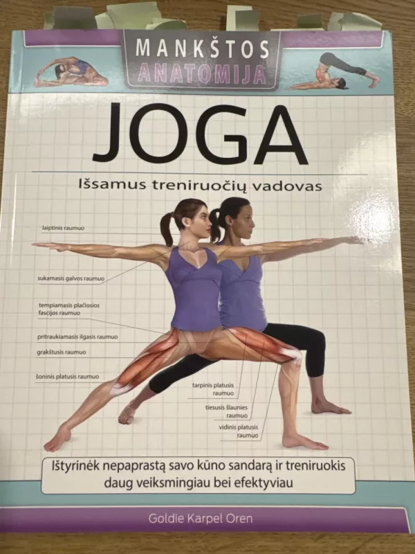 JOGA išsamus treniruočių vadovas - Goldie Karpel Oren, knyga 2