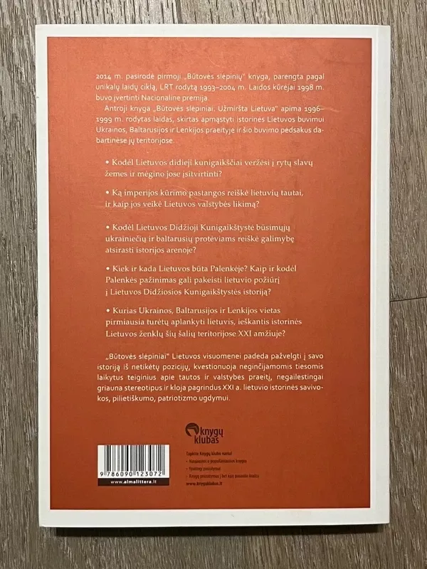 Būtovės slėpiniai: užmiršta Lietuva - Alfredas Bumblauskas, knyga 4