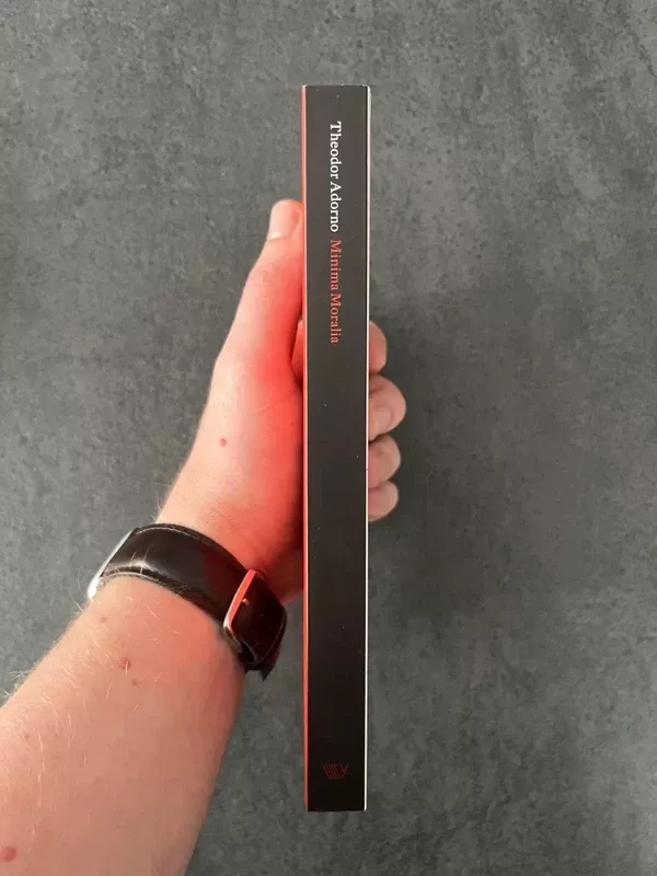 Minima Moralia: Reflections from Damaged Life - Theodor Adorno, knyga 3