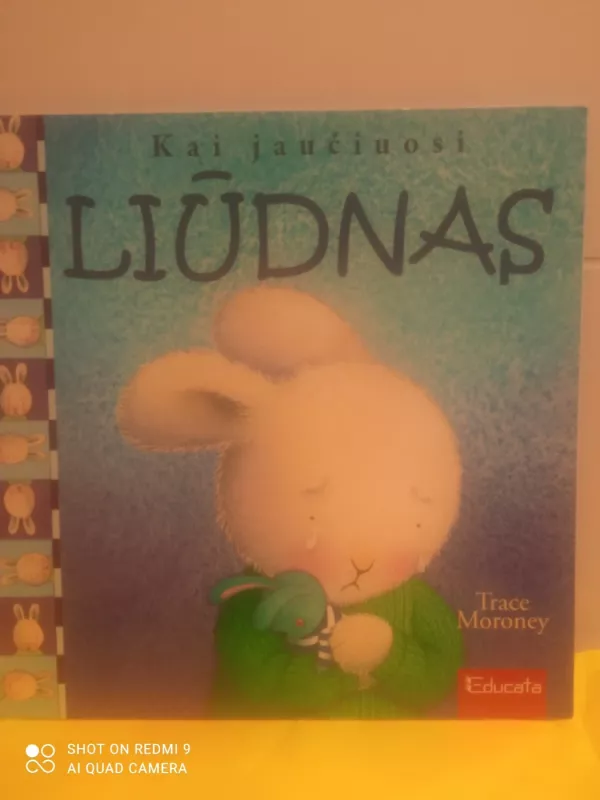 Kai jaučiuosi geras, laimingas, vienišas, liūdnas, kai jaučiu pavydą. - Trace Moroney, knyga 5