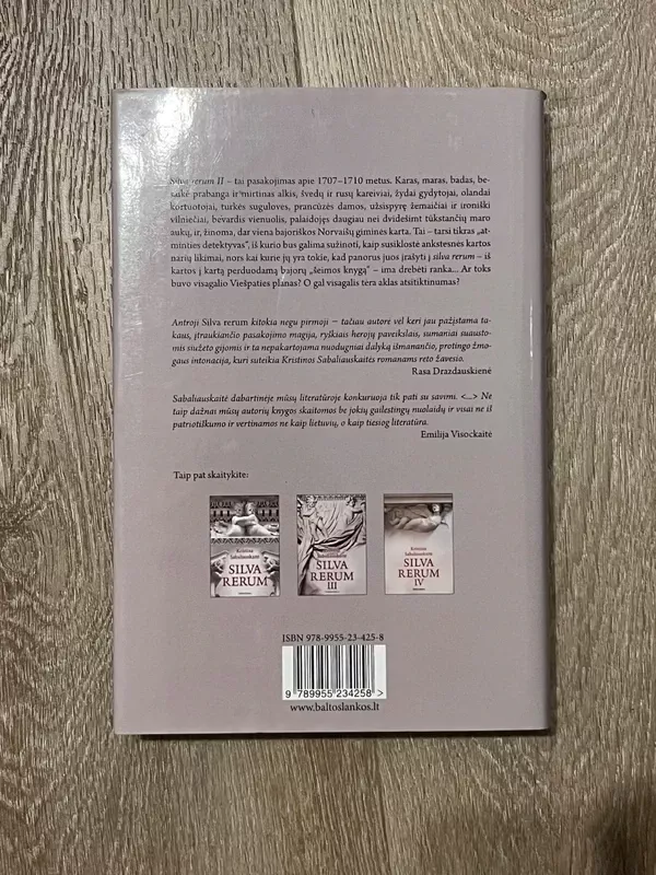 Silva Rerum (2 knyga) - Sabaliauskaitė Kristina, knyga 4