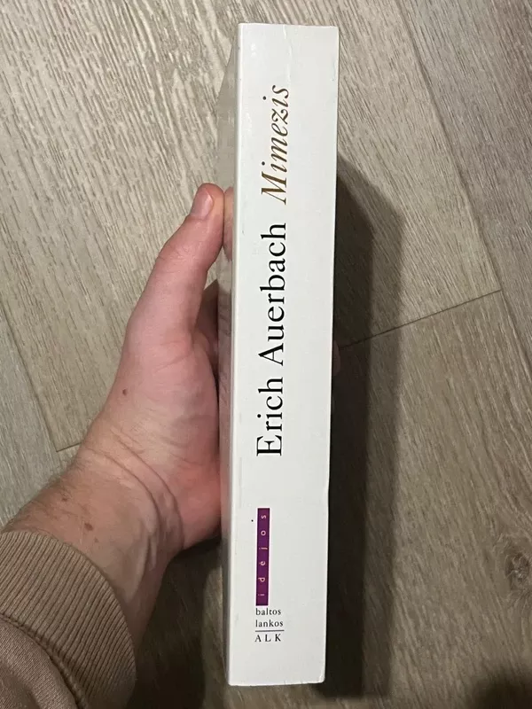 Mimezis: tikrovės vaizdavimas Vakarų pasaulio literatūroje - Erich Auerbach, knyga 4