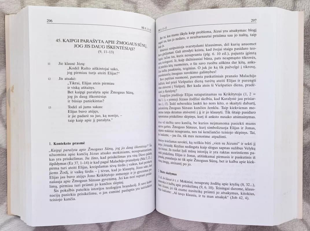 Evangelijos atminimas ir pasakojimas: pasakojamoji Morkaus katechezė - Silvano Fausti, knyga 3