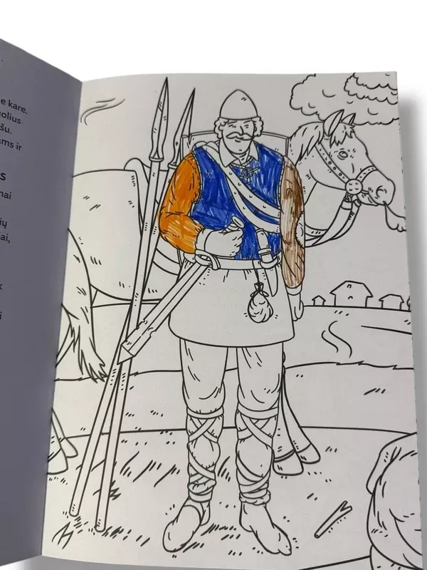 Žalgirio mūšis. Spalvinimo knyga - Autorių Kolektyvas, knyga 5