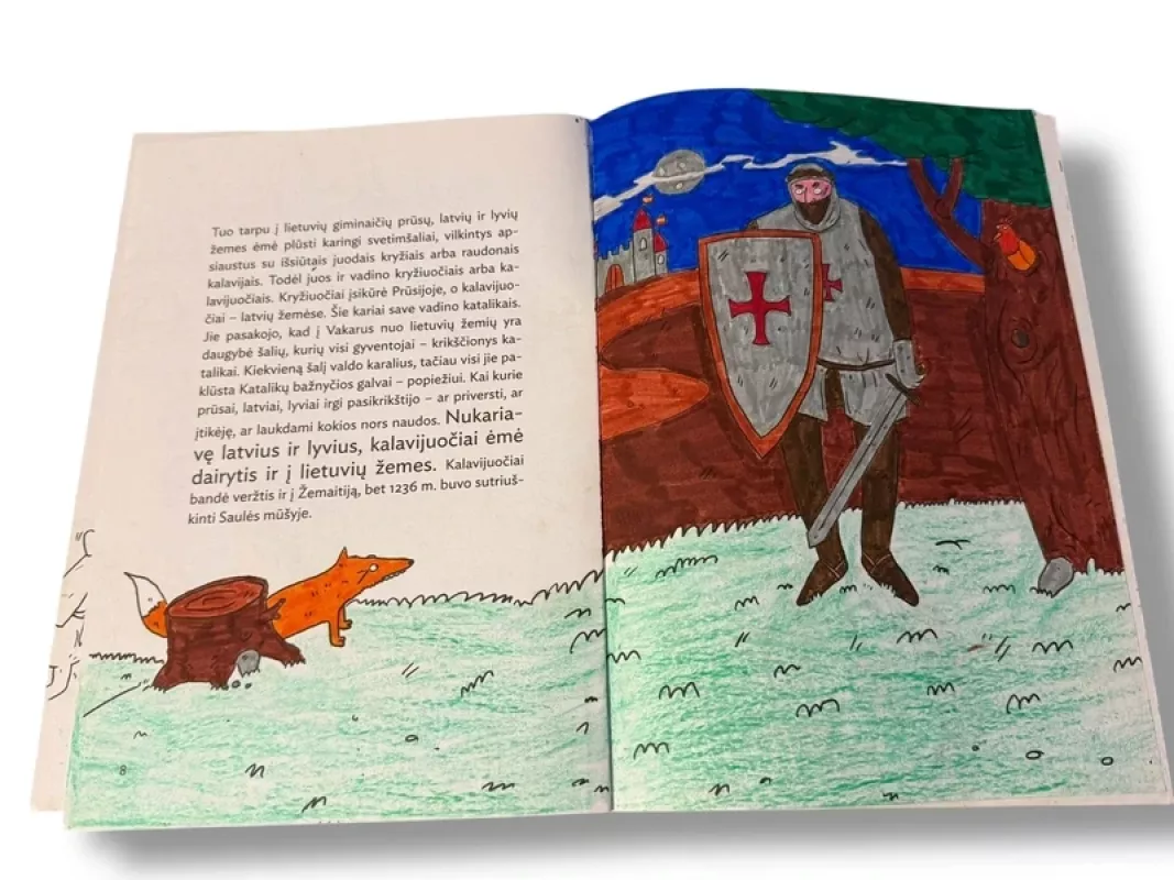 Karalius Mindaugas. Spalvinimo knyga - Gediminas Kulikauskas, knyga 3