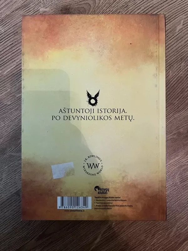 Harry Potter ir Prakeiktas Vaikas - J.K. Rowling, Jack Thorne, John Tiffany, knyga 2