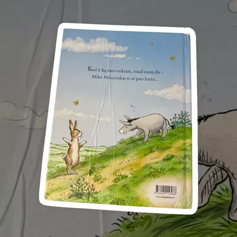 Mikė Pūkuotukas ir aš - Jeanne Willis, knyga 3