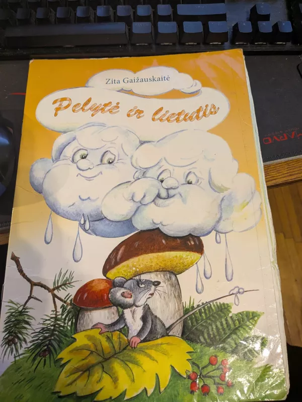 Pelytė ir lietutis - Zita Gaižauskaitė, knyga 2