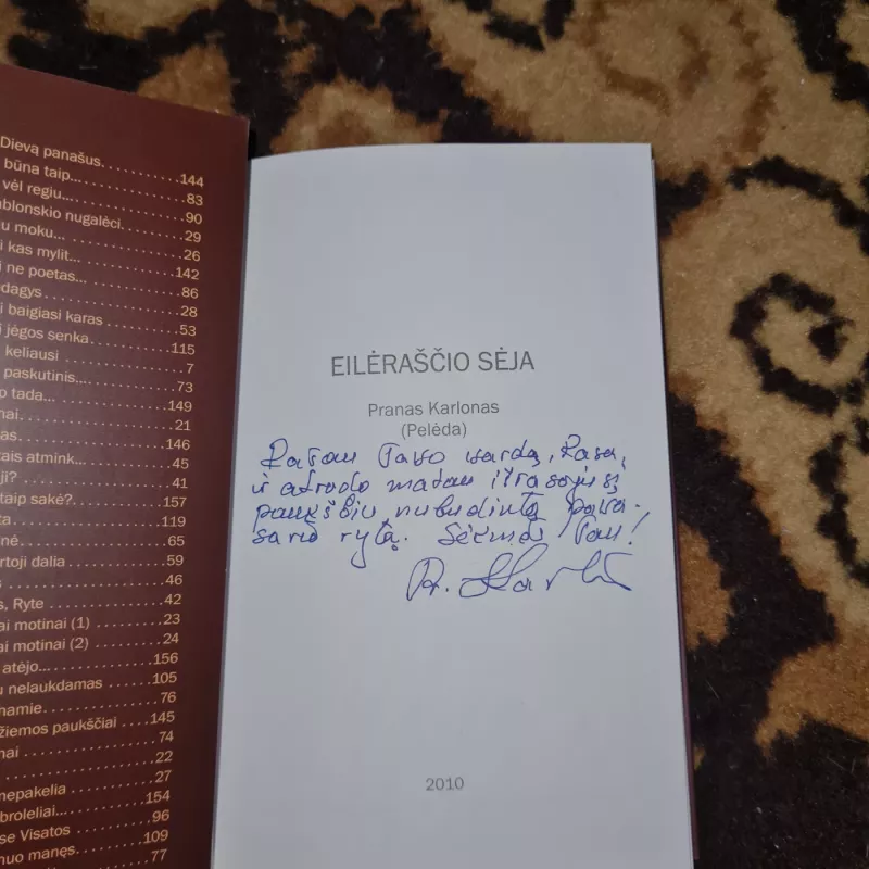 Eilėraščio sėja - Pranas Karlonas, knyga 3