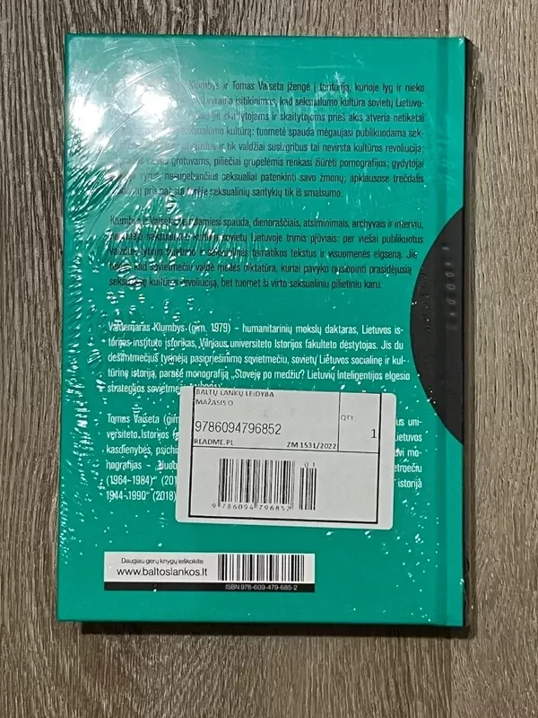 Mažasis o: seksualumo kultūra sovietų Lietuvoje - Tomas Vaiseta, knyga 4