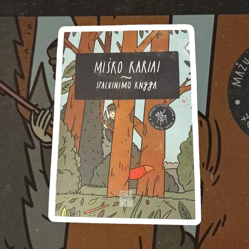 Miško kariai. Spalvinimo knyga - Autorių Kolektyvas, knyga 2