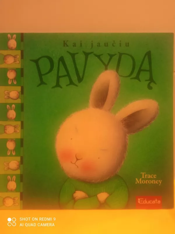 Kai jaučiuosi geras, laimingas, vienišas, liūdnas, kai jaučiu pavydą. - Trace Moroney, knyga 6