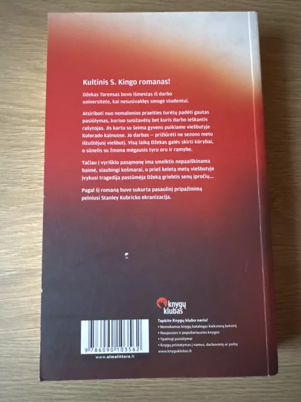 Švytėjimas - Stephen King, knyga 4