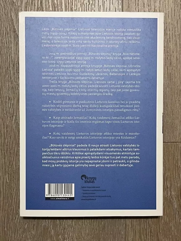 Būtovės slėpiniai. Lietuvos vartai į jūrą - Alfredas Bumblauskas, knyga 3