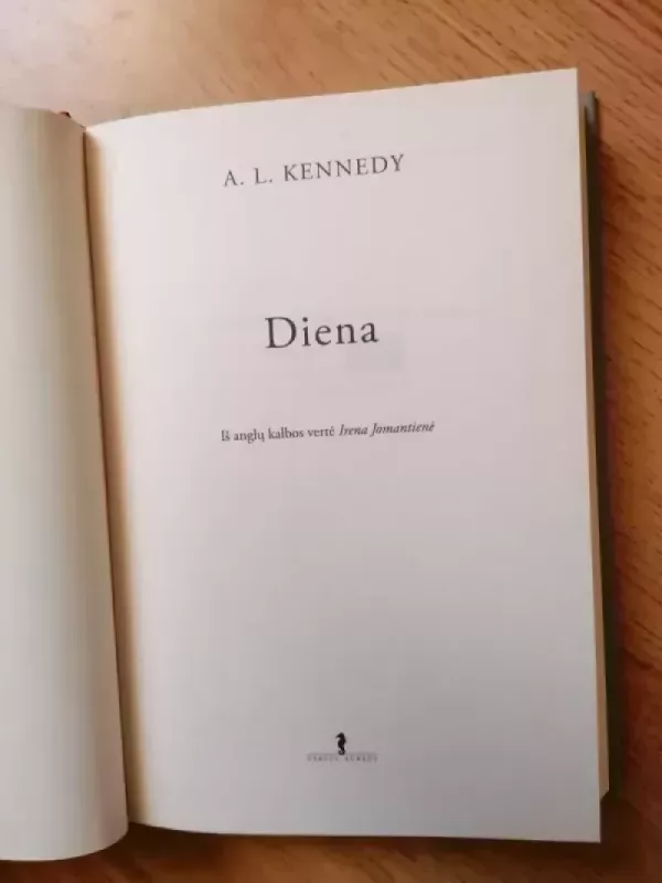Diena - A. L. Kennedy, knyga 3