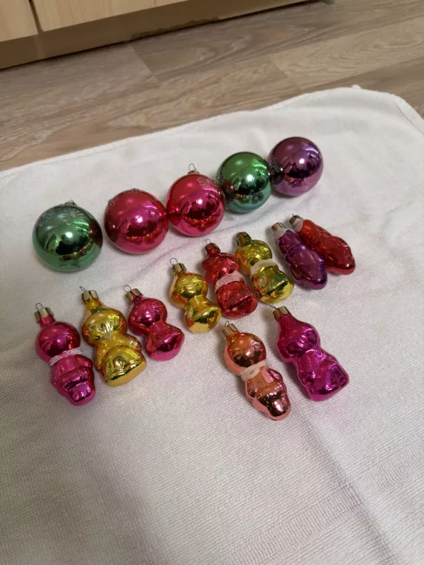 Ssrs eglutės žaisliukų rinkinys „Detskiy“, 1985 m. - , namai ir interjeras 6