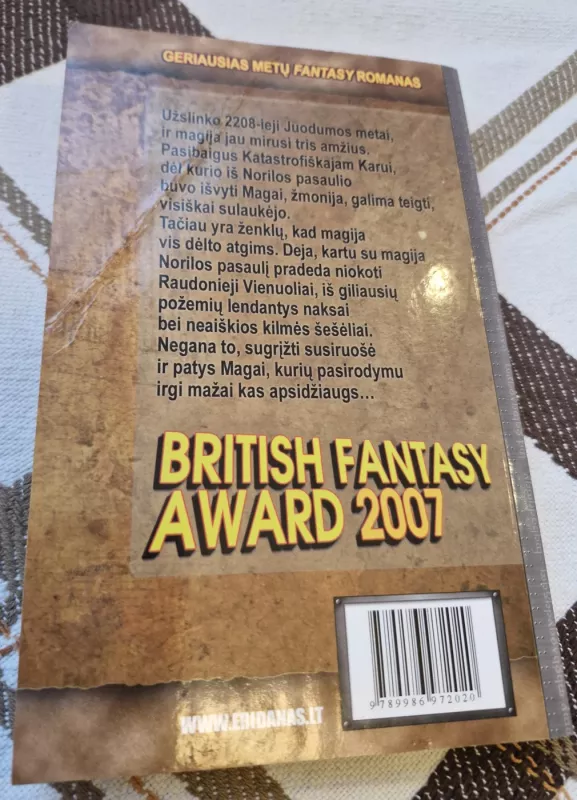 Sutemos - Tim Lebbon, knyga 3