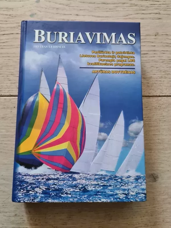 Buriavimas - Artūras Dovydėnas, knyga 2