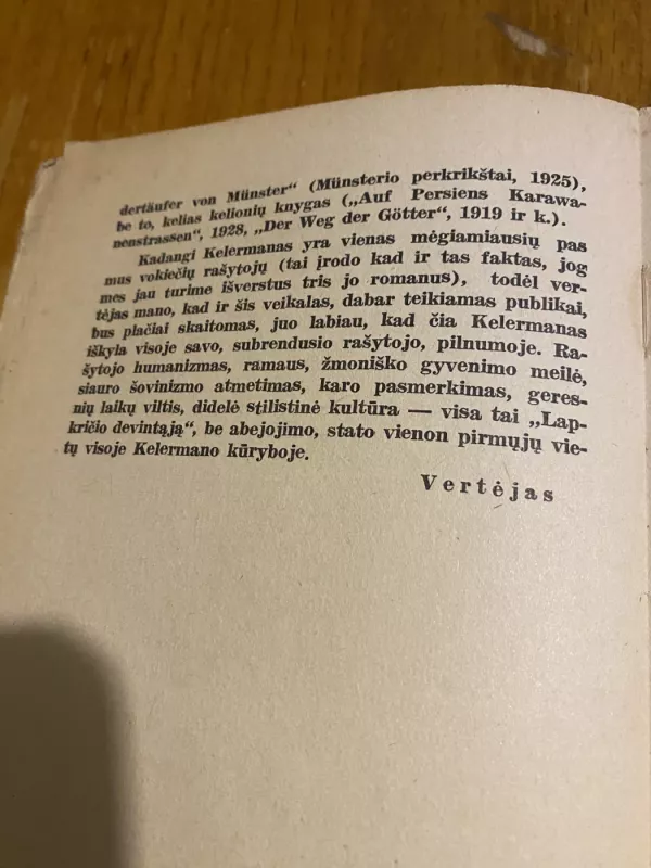 Lapkričio devintoji (2  tomai) - B. Kelermanas, knyga 4