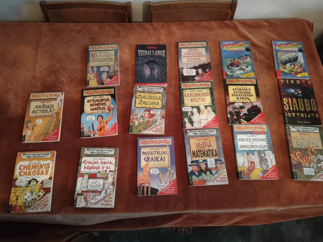 Atgrasus antrasis pasaulinis karas - Terry Deary, knyga 2