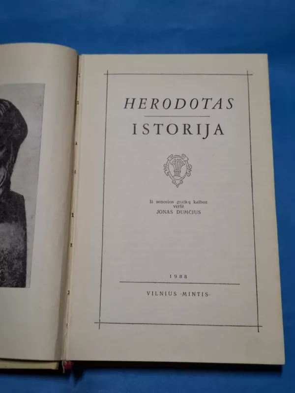 Herodotas: Istorija - Jonas Dumčius, knyga 3